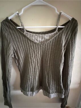 off the shoulder long sleeve